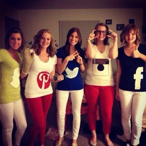 Social Media Icon Costumes