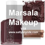Marsala Makeup
