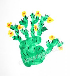 Cactus Handprint