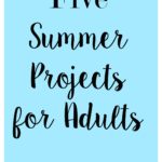 Five Summer Projects for Adults