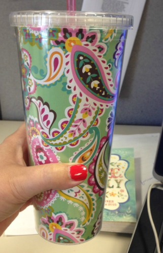 Vera Bradley Tumbler