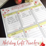 Holiday Gift Tracker