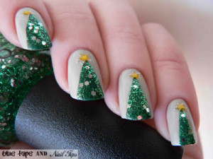 Christmas Tree Nails