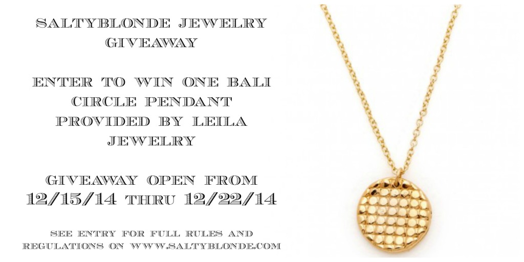 Leila Jewelry Giveaway