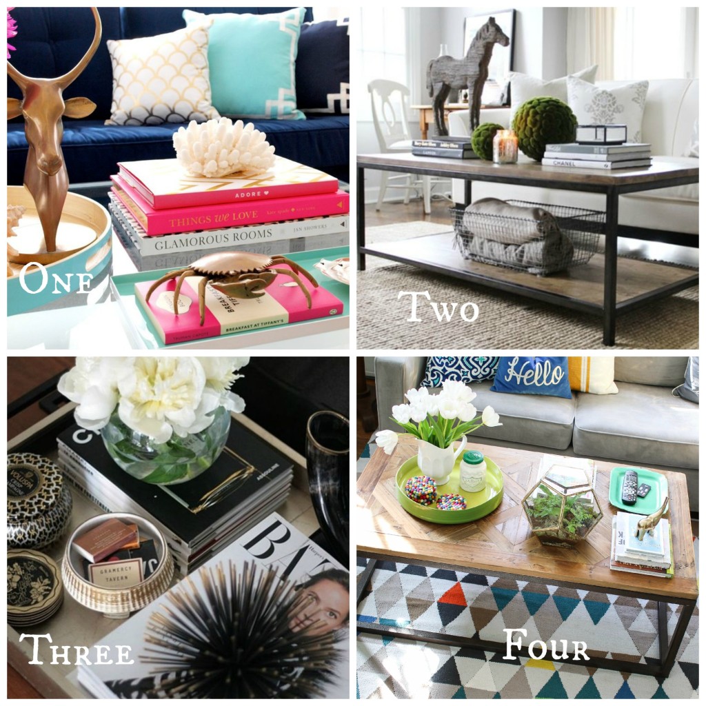 Coffee Table Styling Roundup