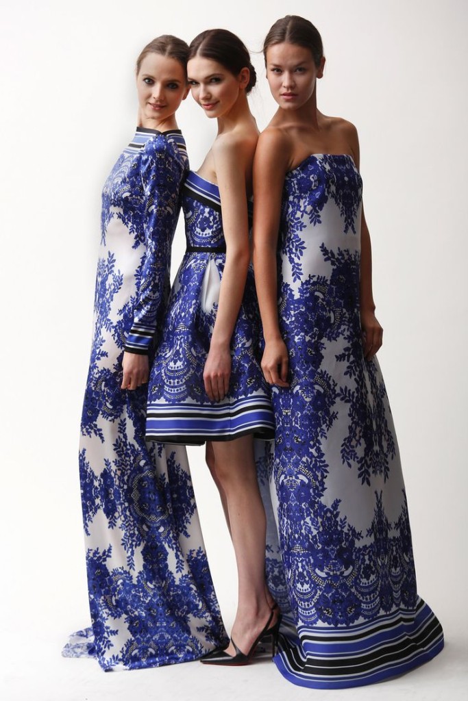 Delft China Inspired Dresses