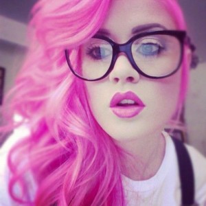 Bright Pink Hair