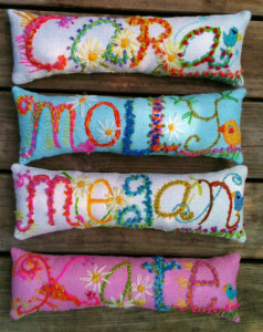 Custom Embroidery Pillow