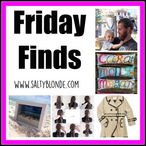 Friday Finds from SaltyBlonde.com