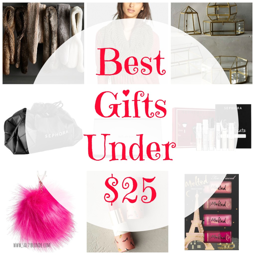 Best Gifts Under $25 from www.saltyblonde.com