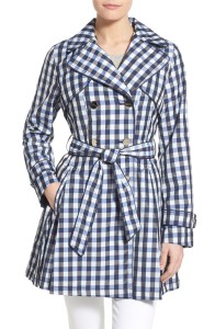 Gingham Raincoat