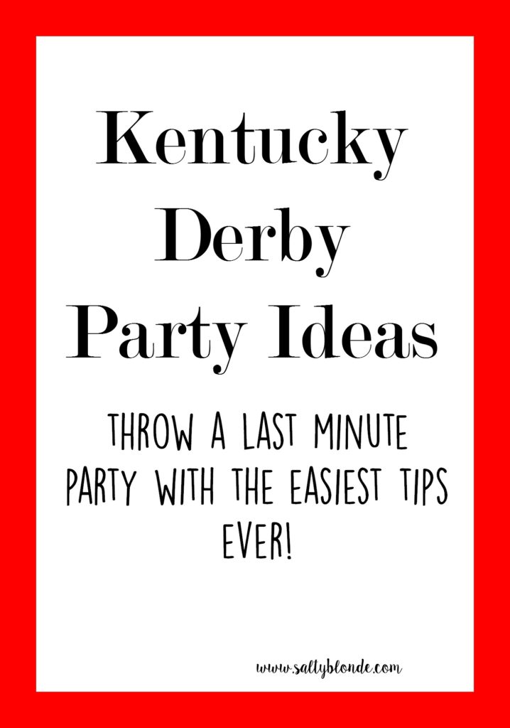 Kentucky Derby Party