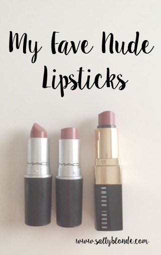 Fave Nude Lipsticks